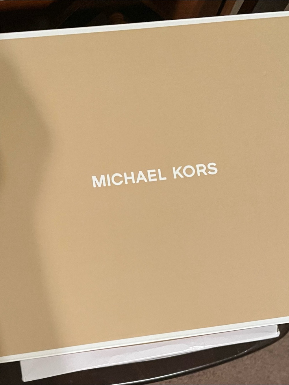 Michael Kors Evaline Suede Bootie in Chocolate New in Box - Picture 7 of 7
